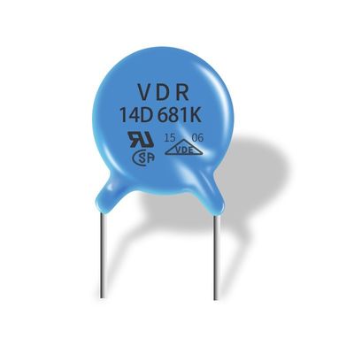 3000VAC 금속 산화물 바리스토르 0.5W-10W 등급 전력 1pF-1000pF 누출 전류 ≤0.1mA