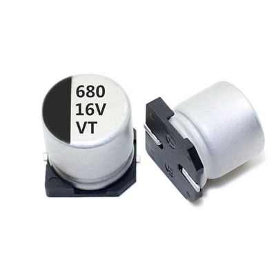 OEM 알루미늄 전기분해 축전기 680uf 16v 큰 기억 용량