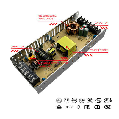 Bina SMPS 스위칭 LED 전원 공급 5v 200w 풀 컬러 일정한 전압 LED 드라이버 5v
