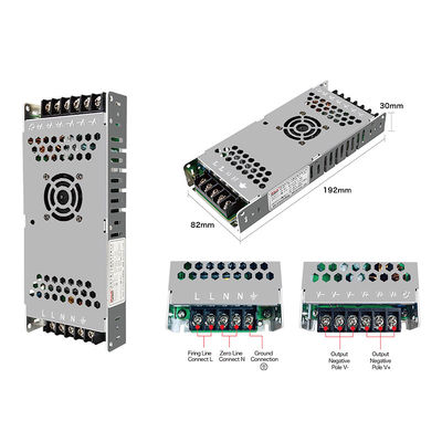 SMPS 스위칭 LED 화면 전원 공급 12v 300w LED 일정한 전압 드라이버 초 얇은 5v