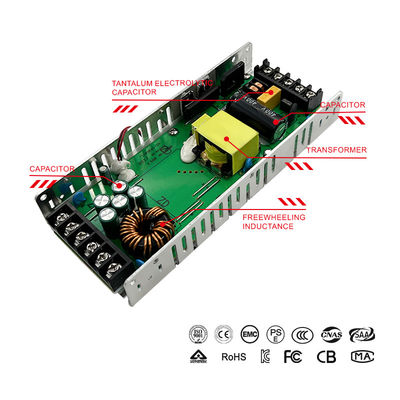 SMPS 스위칭 LED 화면 전원 공급 12v 300w LED 일정한 전압 드라이버 초 얇은 5v