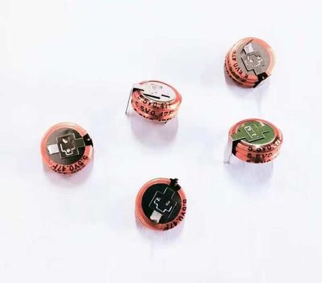 ESR≤1500 MΩ 슈퍼 콘덴시터 1.0F 명목 용량 평형 상태 습기 열 40C